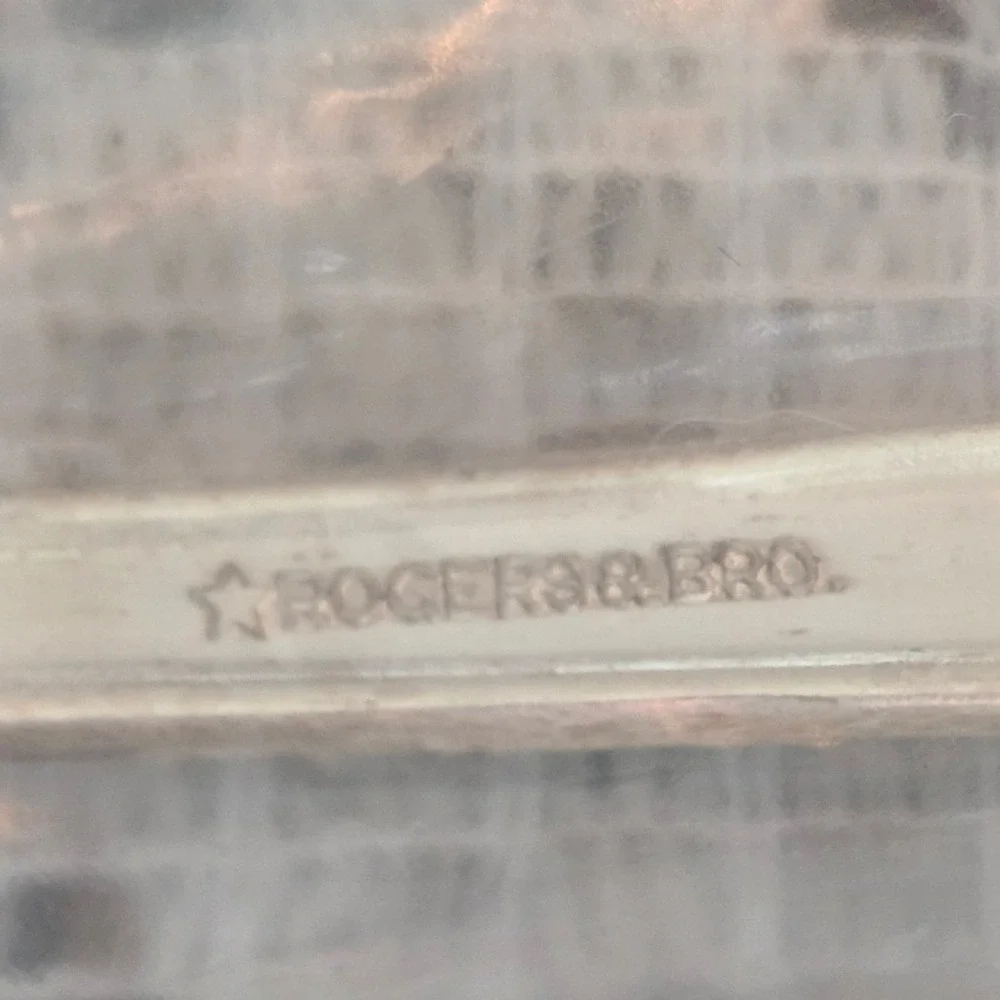 Rogers & Bro Remembrance Silverplate Serving Set 3pc Server Fork Spoon IS
